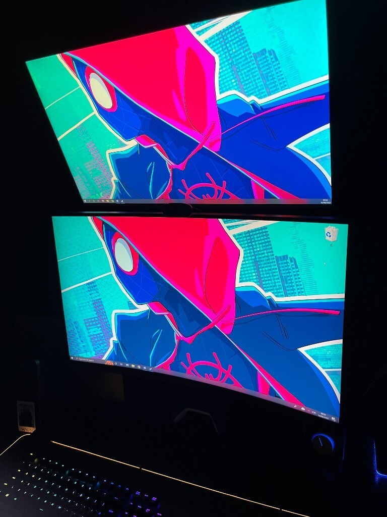 Two great gaming monitors + Vertical 